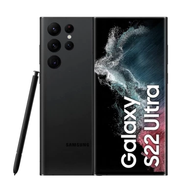 Samsung Galaxy S22 Ultra, Téléphone mobile 5G 128Go , Carte SIM non incluse, smartphone Android scellé