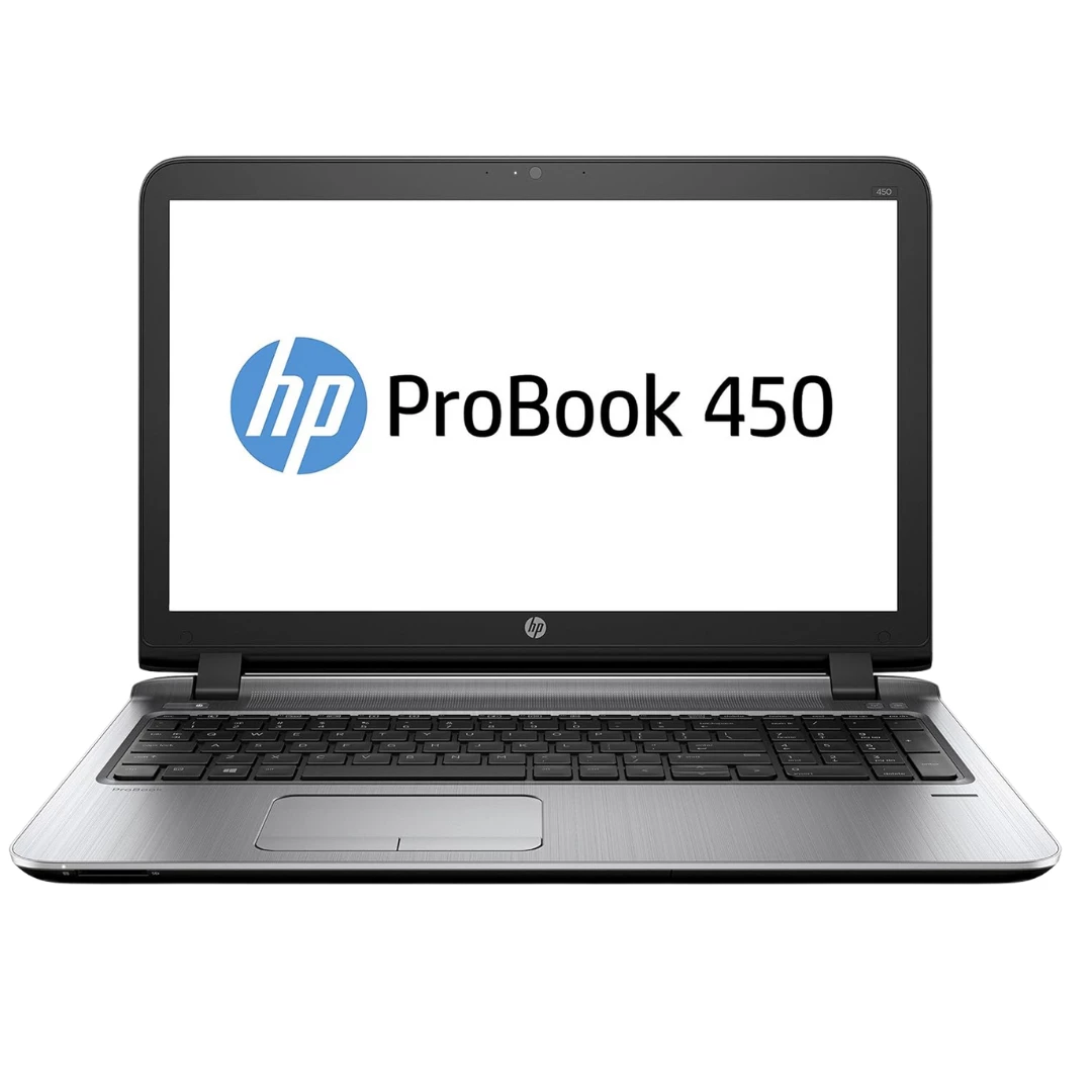 HP ProBook 450 G3 Ordinateur portable 15" (38,1 cm) Gris (Intel Core i5, 8 Go de RAM, HDD 500Go) Reconditionné + 1 mois garantie